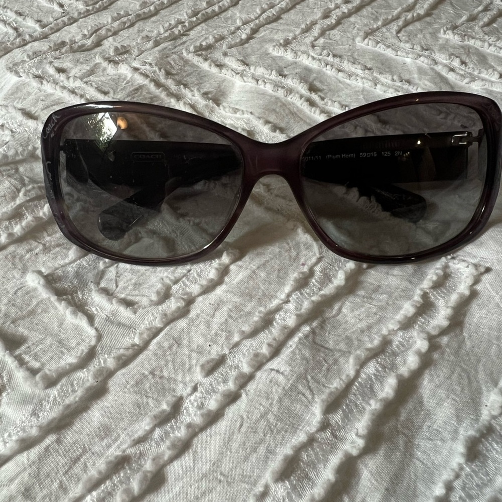 Coach Purple Sunglasses